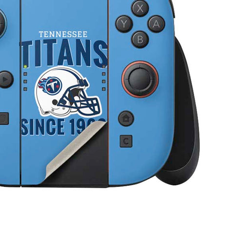 NFL Tennessee Titans Helmet Nintendo Switch 2 (2025) Joy-Con Controller Skin