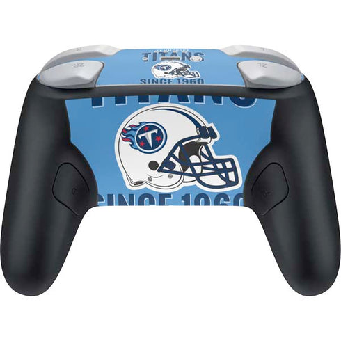 NFL Tennessee Titans Helmet Nintendo Switch 2 (2025) Pro Controller Skin