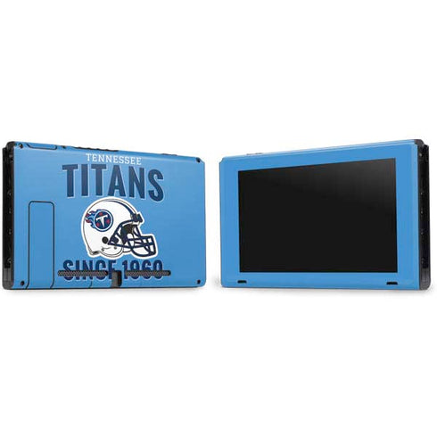 NFL Tennessee Titans Helmet Nintendo Switch Bundle Skin