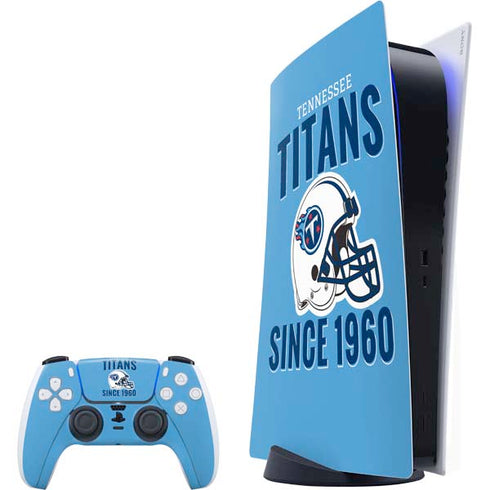 NFL Tennessee Titans Helmet PlayStation PS5 Skins