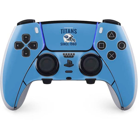 NFL Tennessee Titans Helmet PS5 DualSense Edge Pro Controller Skin