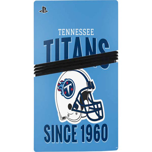 NFL Tennessee Titans Helmet PS5 Pro Console Skin