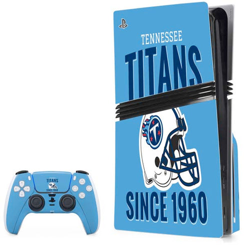 NFL Tennessee Titans Helmet PlayStation PS5 Skins