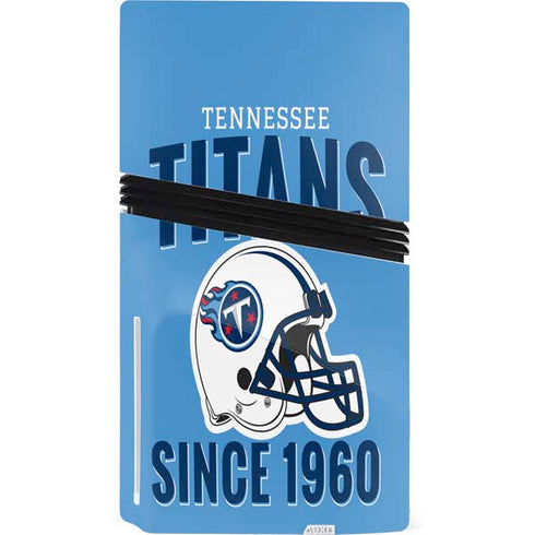 NFL Tennessee Titans Helmet PS5 Pro Disk Bundle Skin
