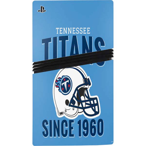 NFL Tennessee Titans Helmet PS5 Pro Disk Console Skin