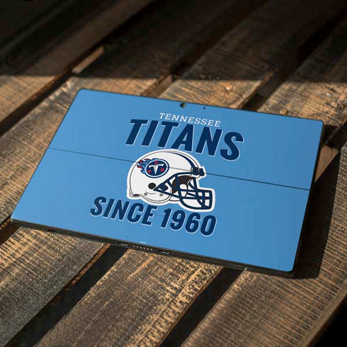 NFL Tennessee Titans Helmet Surface Pro 7 Skin