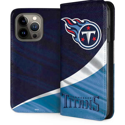 NFL Tennessee Titans iPhone 14 Pro Folio Case