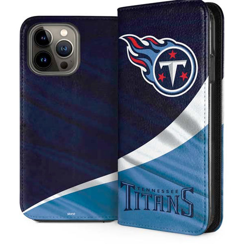 NFL Tennessee Titans iPhone 14 Pro Max Folio Case