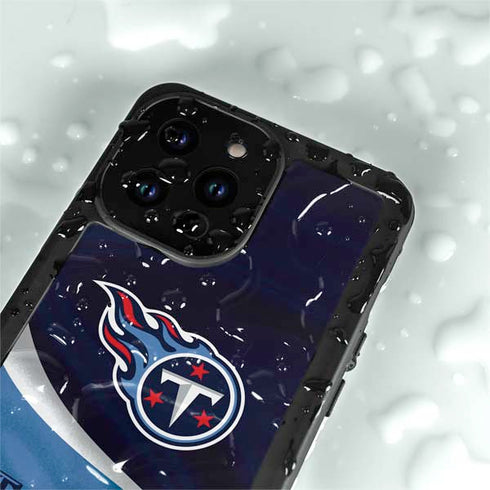 NFL Tennessee Titans iPhone 15 Pro Waterproof Case