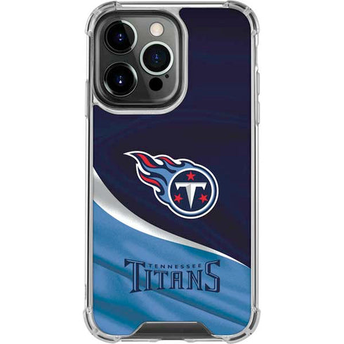 NFL Tennessee Titans iPhone 16 Pro Clear Case