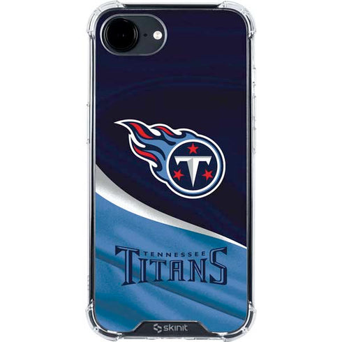 NFL Tennessee Titans iPhone 16e Clear Case