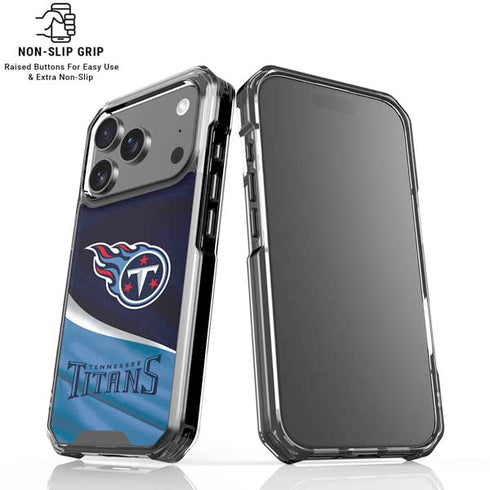 NFL Tennessee Titans iPhone 17 Pro Max Clear Case