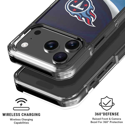 NFL Tennessee Titans iPhone 18 Pro Clear Case