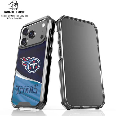 NFL Tennessee Titans iPhone 18 Pro Clear Case