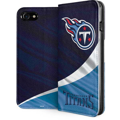 NFL Tennessee Titans iPhone SE (2nd & 3rd Gen) Folio Case