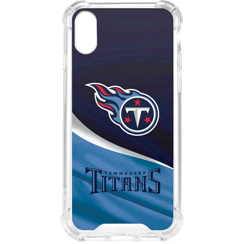 NFL Tennessee Titans iPhone XS Clear Case