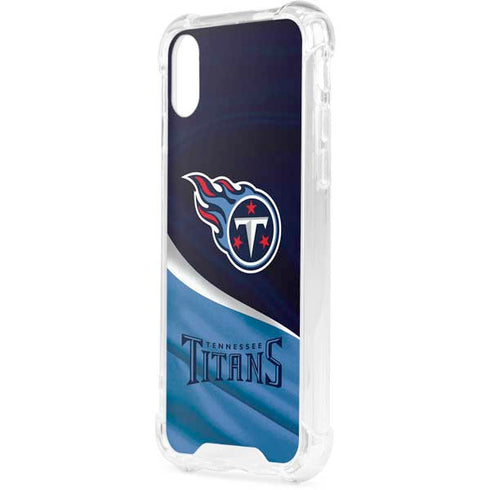 NFL Tennessee Titans iPhone XS Clear Case