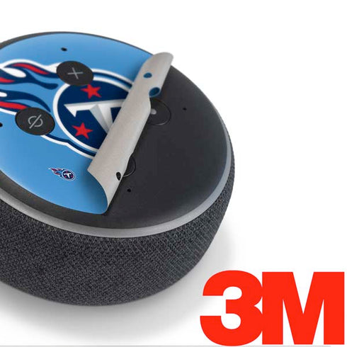 NFL Tennessee Titans Large Logo Amazon Echo Dot Skin