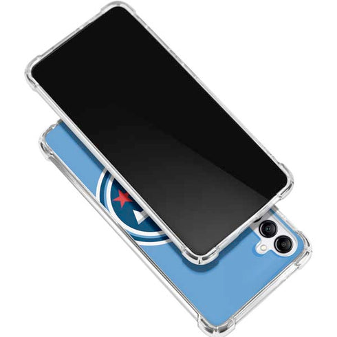 NFL Tennessee Titans Large Logo Galaxy A16 5G Clear Case