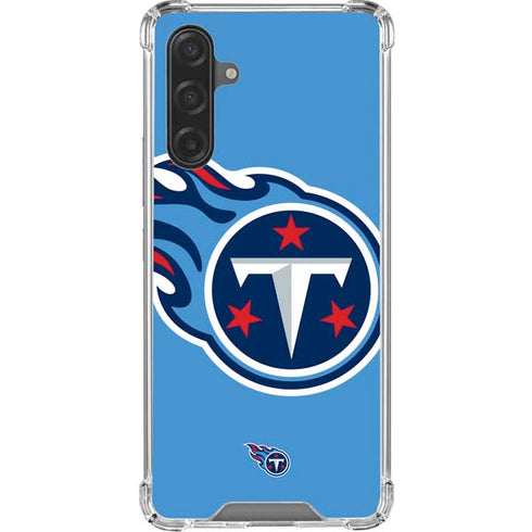 NFL Tennessee Titans Large Logo Galaxy A17 Clear Case