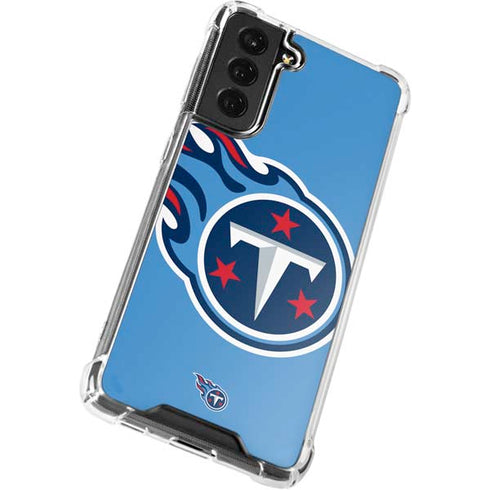 NFL Tennessee Titans Large Logo Galaxy S22 Clear Case