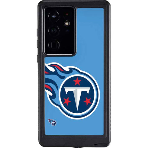 NFL Tennessee Titans Large Logo Galaxy S24 Ultra Waterproof Case