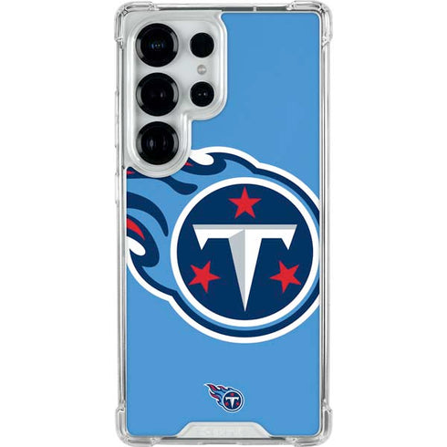 NFL Tennessee Titans Large Logo Galaxy S26 Ultra Clear Case