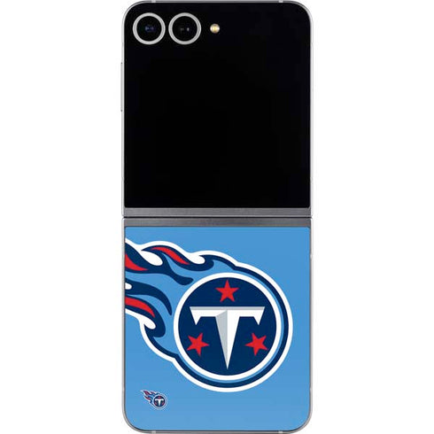 NFL Tennessee Titans Large Logo Galaxy Z Flip6 Skin
