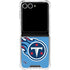 NFL Tennessee Titans Large Logo Galaxy Z Flip7 Clear Case