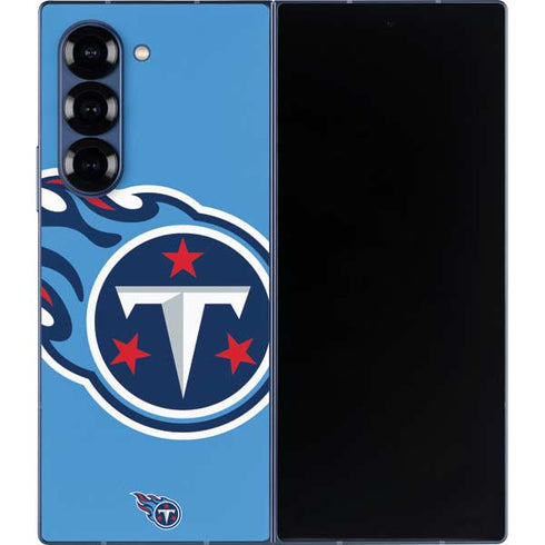 NFL Tennessee Titans Large Logo Galaxy Z Fold6 Skin