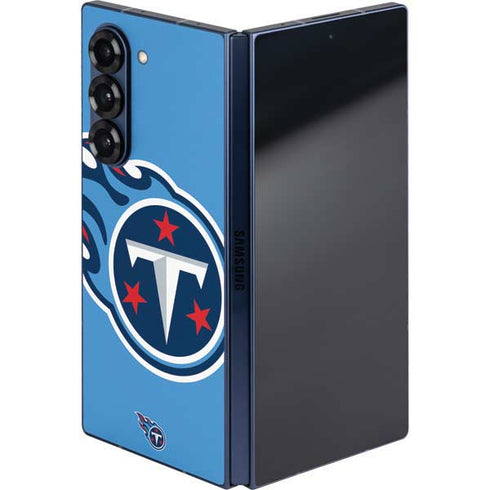 NFL Tennessee Titans Large Logo Galaxy Z Fold6 Skin