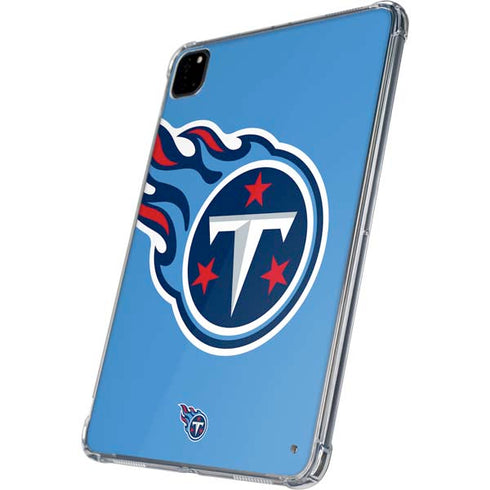 NFL Tennessee Titans Large Logo iPad Pro 11in (2024) Clear Case