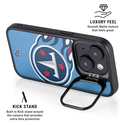 NFL Tennessee Titans Large Logo iPhone 14 Kickstand Case