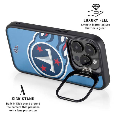NFL Tennessee Titans Large Logo iPhone 14 Pro Kickstand Case