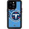 NFL Tennessee Titans Large Logo iPhone 15 Pro Waterproof Case