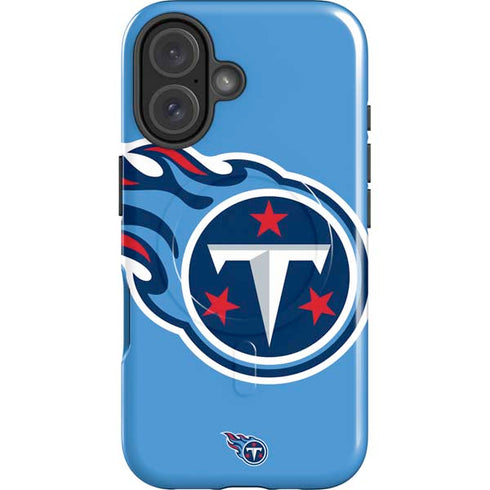 NFL Tennessee Titans Large Logo iPhone 16 Magsafe Impact Case