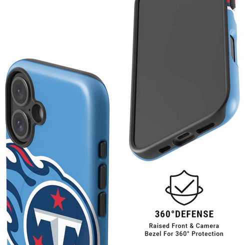 NFL Tennessee Titans Large Logo iPhone 16 Magsafe Impact Case