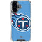NFL Tennessee Titans Large Logo iPhone 16 Plus Clear Case