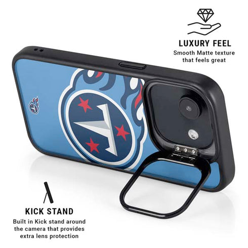 NFL Tennessee Titans Large Logo iPhone 16e Kickstand Case