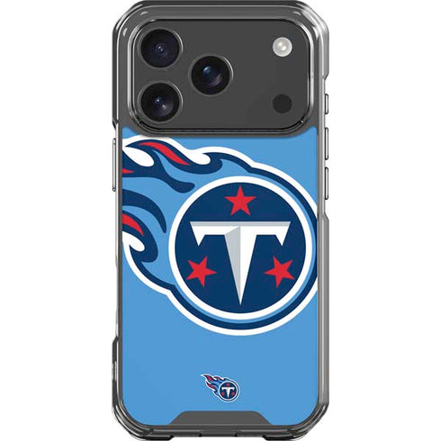 NFL Tennessee Titans Large Logo iPhone 17 Pro Clear Case