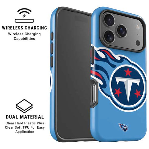 NFL Tennessee Titans Large Logo iPhone 17 Pro Max Magsafe Impact Case