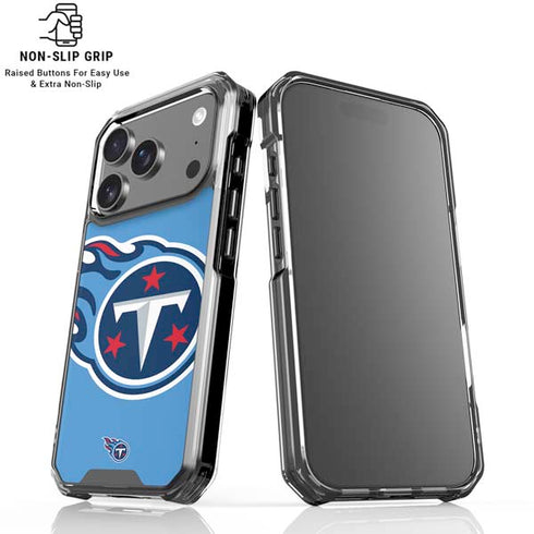 NFL Tennessee Titans Large Logo iPhone 18 Pro Clear Case
