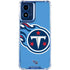 NFL Tennessee Titans Large Logo Moto G 5G (2024) Clear Case