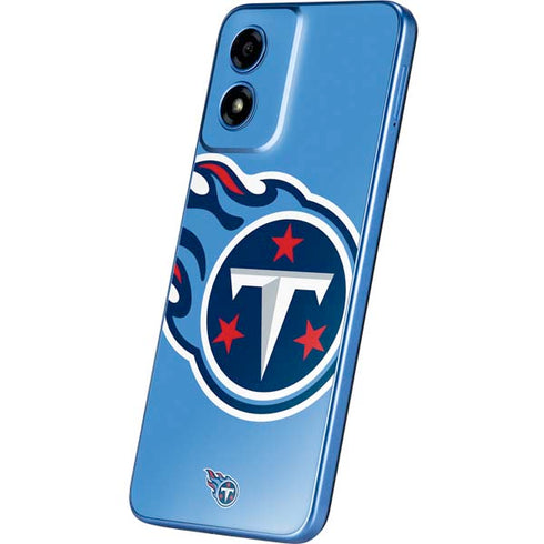 NFL Tennessee Titans Large Logo Moto G Play 4G (2024) Skin