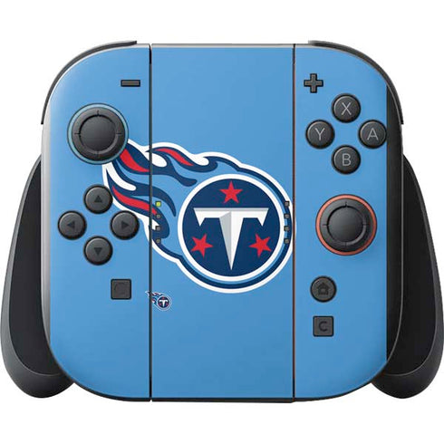 NFL Tennessee Titans Large Logo Nintendo Switch 2 (2025) with Joy-Con Skin