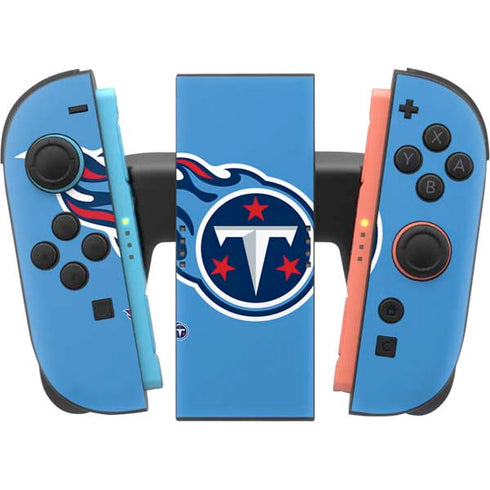 NFL Tennessee Titans Large Logo Nintendo Switch 2 (2025) Joy-Con Controller Skin