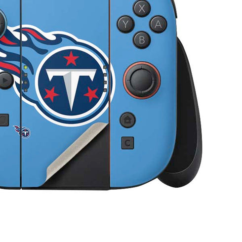 NFL Tennessee Titans Large Logo Nintendo Switch 2 (2025) Joy-Con Controller Skin