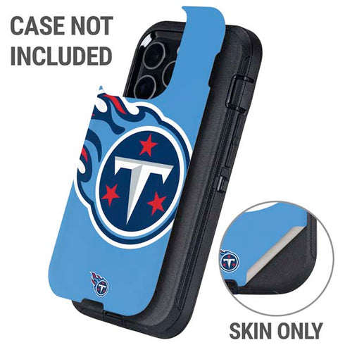NFL Tennessee Titans Large Logo Otterbox Defender iPhone Skin