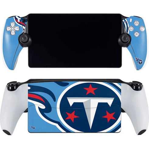 NFL Tennessee Titans Large Logo PlayStation Portal Remote Player Skin