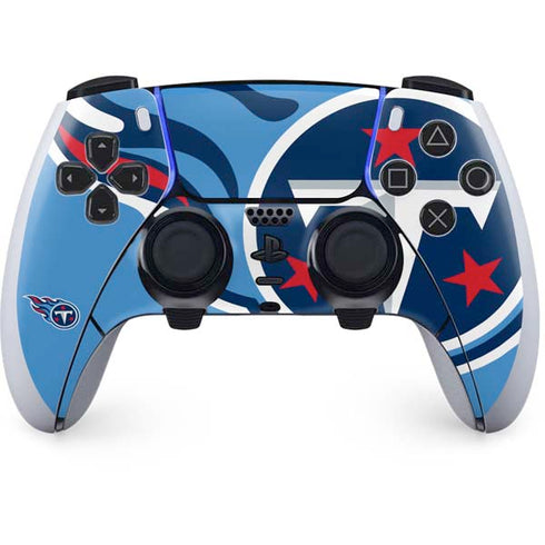 NFL Tennessee Titans Large Logo PS5 DualSense Edge Pro Controller Skin